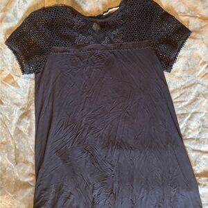 LOFT Lace Short Sleeve Dress